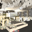婚礼宴会厅设计模型